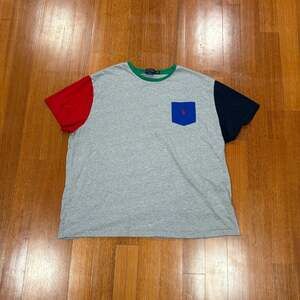 Polo Ralph Lauren Classic Fit Color-Block Jersey Pocket T-Shirt XXL